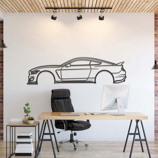 2017 Mustang Shelby GT350 Metal Silhouette, Wall Decor, Metal Wall art