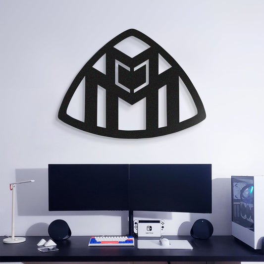 Maybach Metal Car Emblem, Wall Decor, Metal Wall art