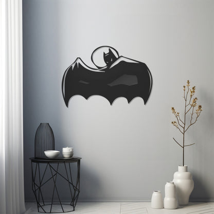 Batman Silhouette Metal Wall Decor