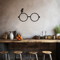 Load image into Gallery viewer, Harry Potter Glasses Metal Wall Decor
