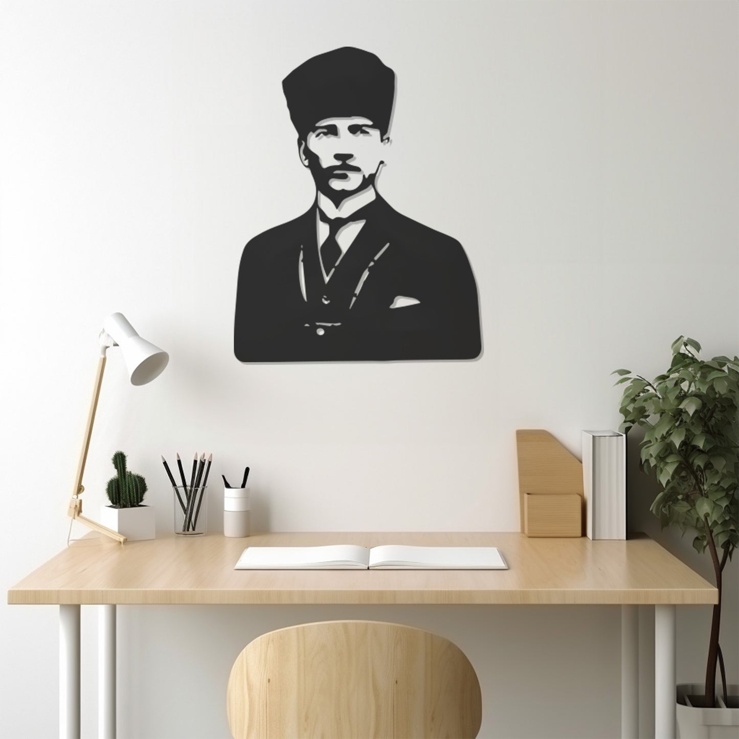 Mustafa Kemal Atatürkmetal Wall Art