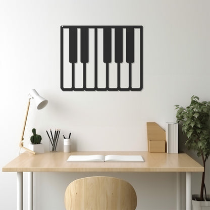 Organ Musical Instrument Metal Wall Art