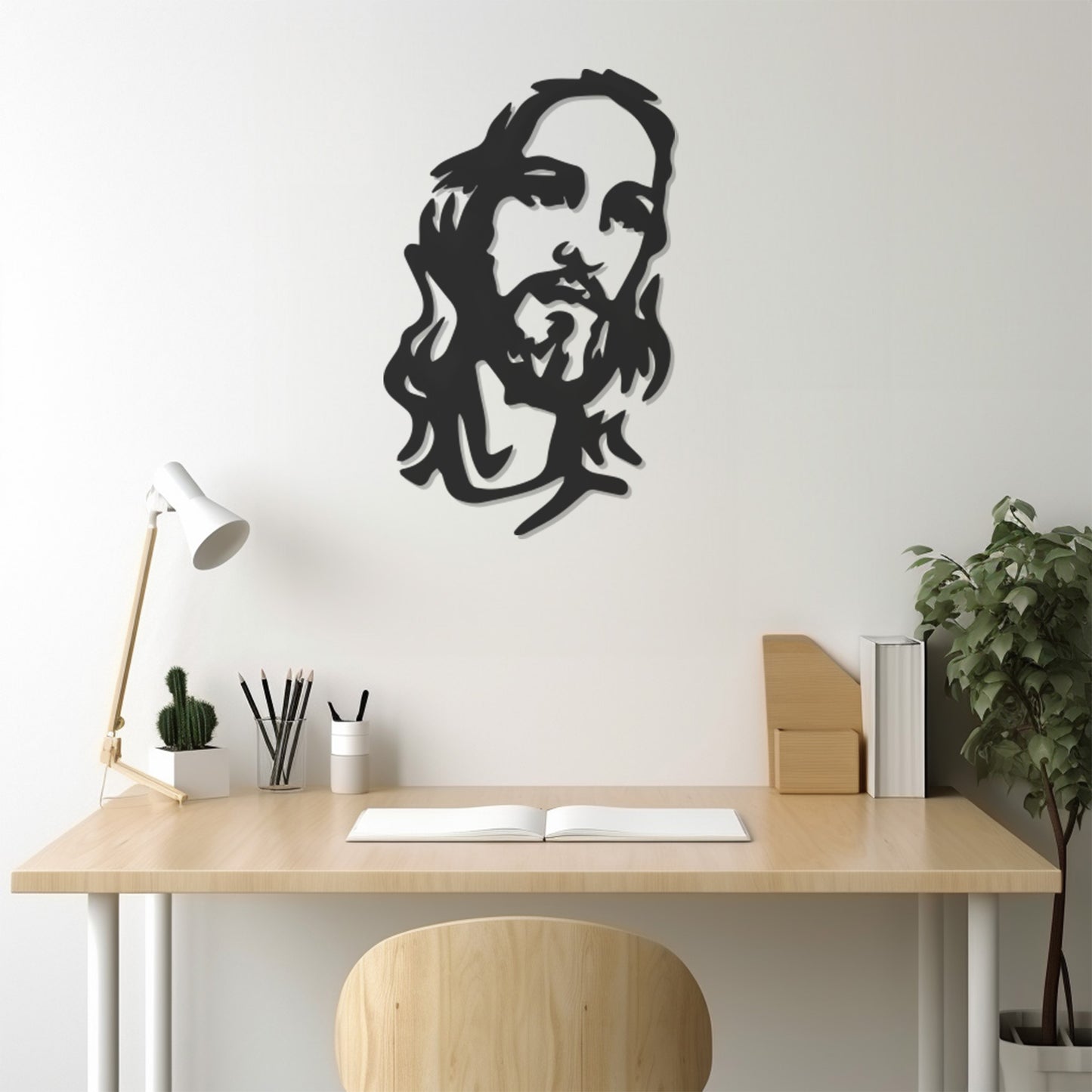 Jesus Siluet Wall Art
