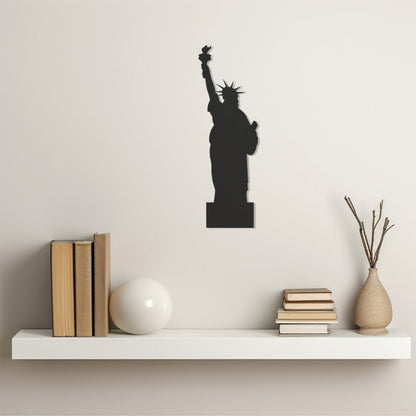 Liberty Silhouette Wall, Wall Decor, Metal Wall art