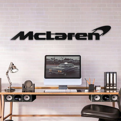 McLaren Metal Car Emblem