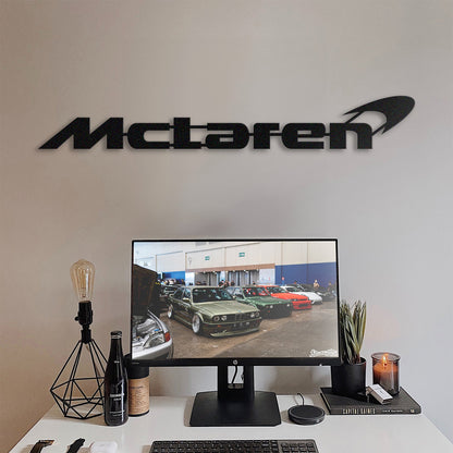 McLaren Metal Car Emblem